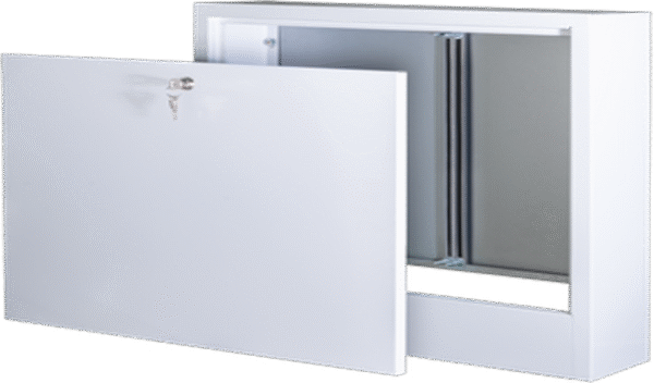 Opbouwkast voor vloerverwarmingsverdeler (collector) – 5-6 circuits
